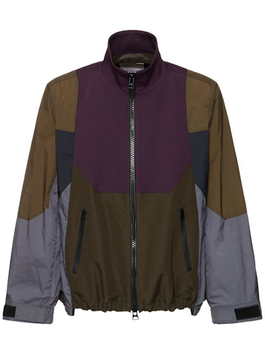 Sacai: Nylon twill jacket - men_0 | Luisa Via Roma