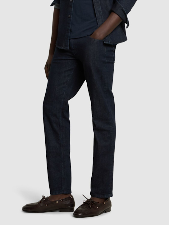 Bally: Pathy leather loafers - Ebony - men_1 | Luisa Via Roma