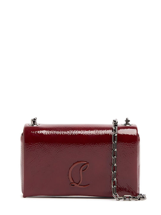 Christian Louboutin: Loubi54 soft patent pouch - women_0 | Luisa Via Roma