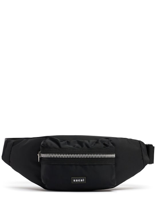 Sacai: Marsupio in nylon - Nero - men_0 | Luisa Via Roma