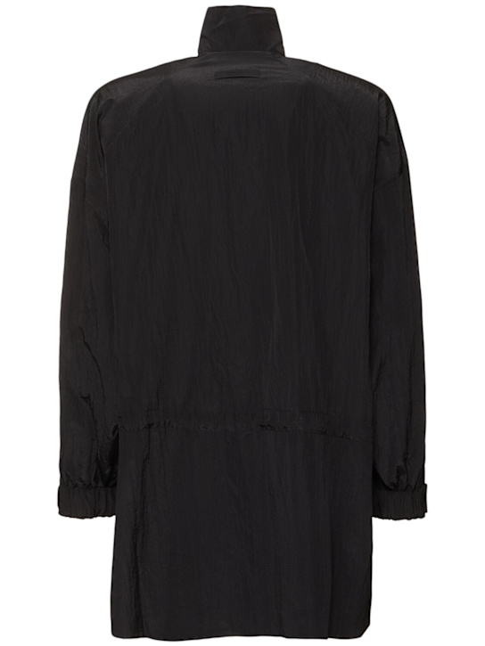 Fear of God ESSENTIALS: Ripstop mock neck jacket - Black - men_4 | Luisa Via Roma