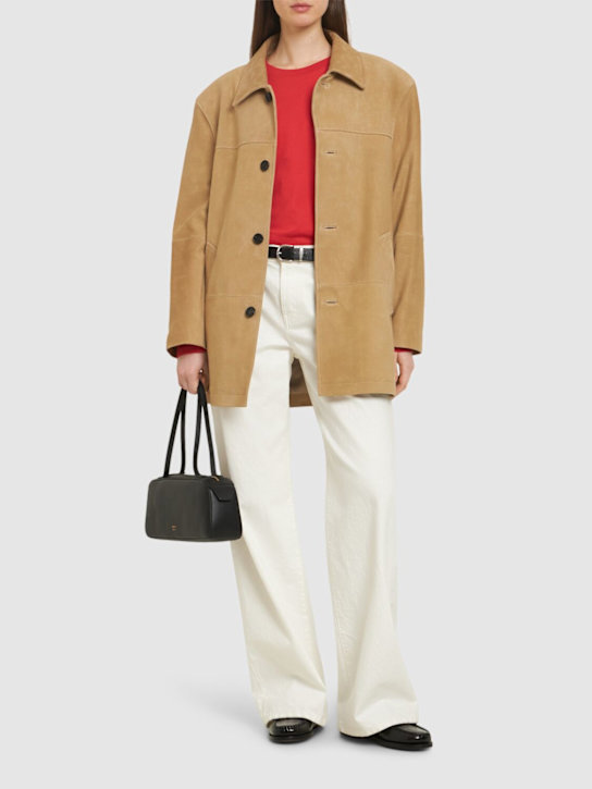 Dunst: Giacca unisex con bottoni - Beige - women_1 | Luisa Via Roma