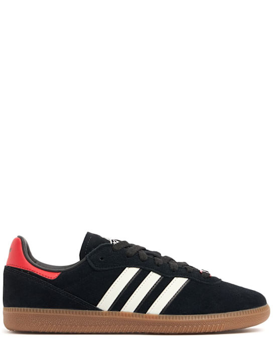adidas Originals: Sneakers 100T Palos Hills - Nero/Bianco/Rosso - women_0 | Luisa Via Roma