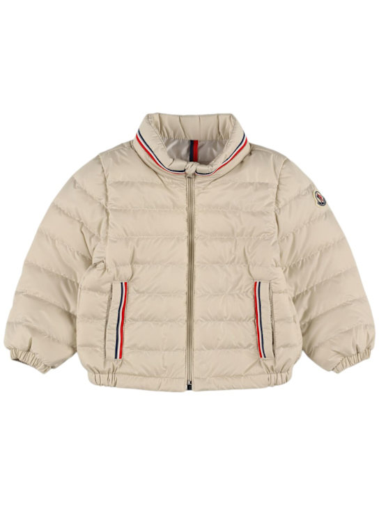 Moncler: Jerry tech down jacket - kids-boys_0 | Luisa Via Roma