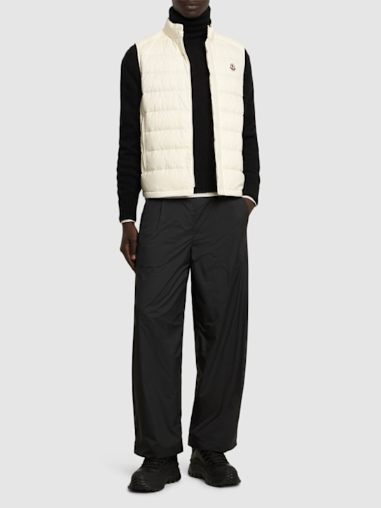 Moncler: Barthe nylon down vest - men_1 | Luisa Via Roma