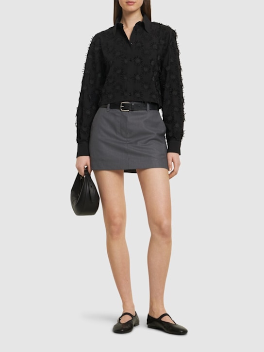Cotton blend shirt - Thumbnail 2
