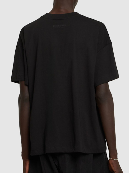 Fear of God ESSENTIALS: Pack of 3 Essential t-shirts - Black - men_2 | Luisa Via Roma