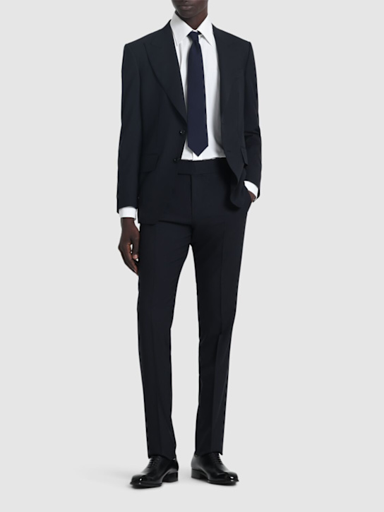Tom Ford: Dyllan super plain wool suit - men_1 | Luisa Via Roma