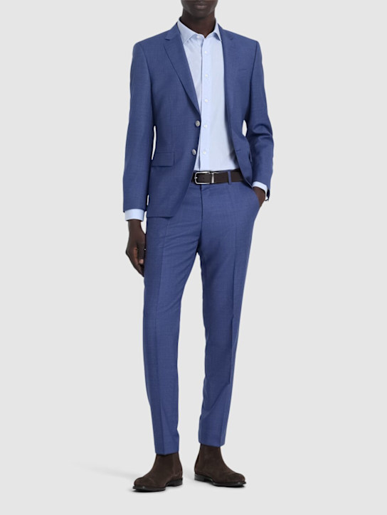 Boss: Huge wool suit - Bright Blue - men_1 | Luisa Via Roma