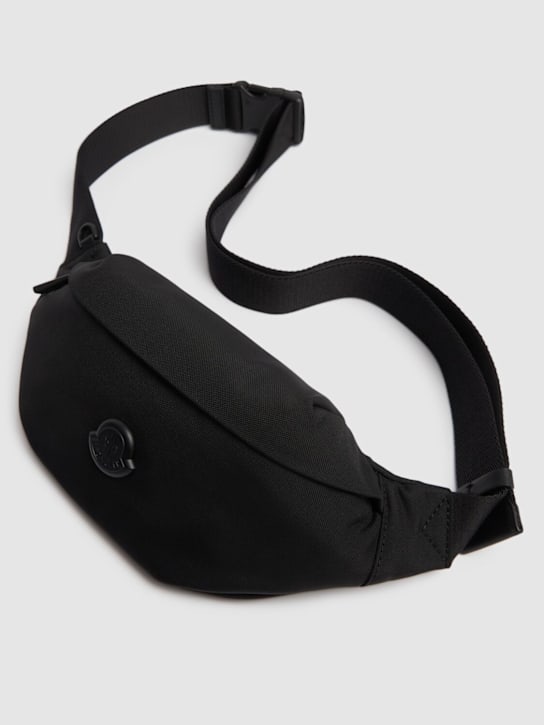 Moncler: Small Durance nylon belt bag - Black - men_2 | Luisa Via Roma