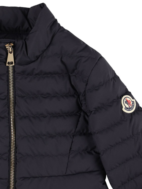 Moncler: Piumino Dimase in tessuto techno - Navy - kids-girls_1 | Luisa Via Roma