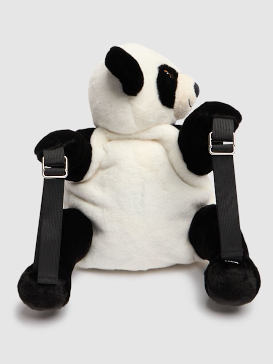 Molo: Zaino panda peluche - Nero/Bianco - kids-girls_1 | Luisa Via Roma