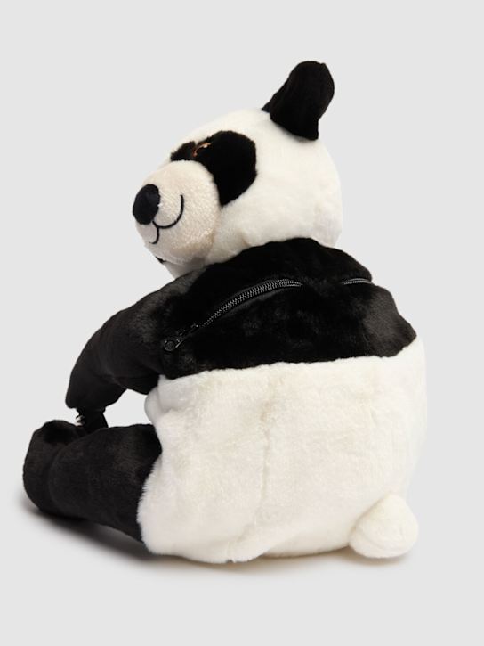 Molo: Zaino panda peluche - Nero/Bianco - kids-girls_3 | Luisa Via Roma