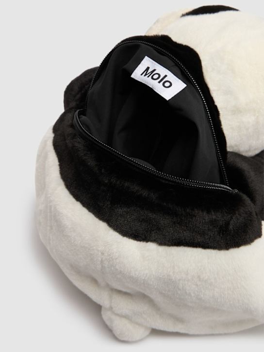Molo: Zaino panda peluche - Nero/Bianco - kids-girls_4 | Luisa Via Roma