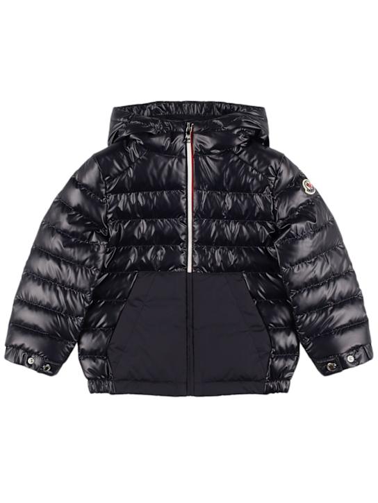 Moncler: Masserau tech down jacket - kids-boys_0 | Luisa Via Roma