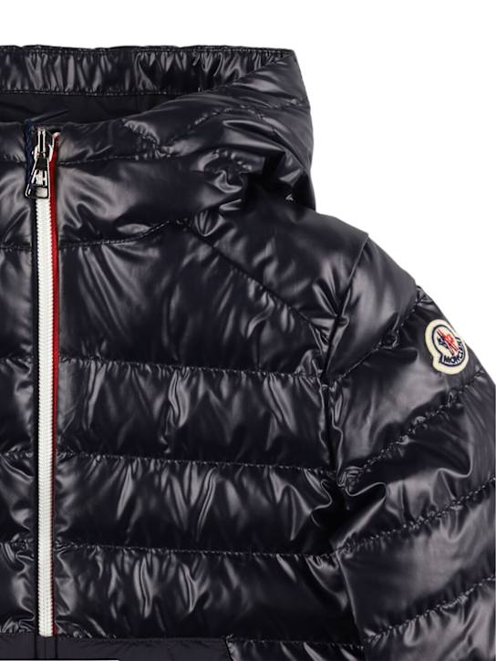 Moncler: Masserau tech down jacket - kids-boys_1 | Luisa Via Roma