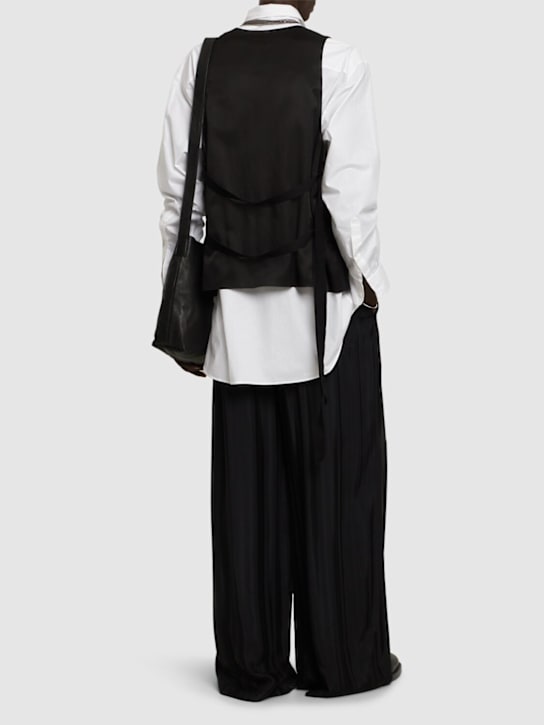 Ann Demeulemeester: Viskoseweste „Juikko“ - men_1 | Luisa Via Roma