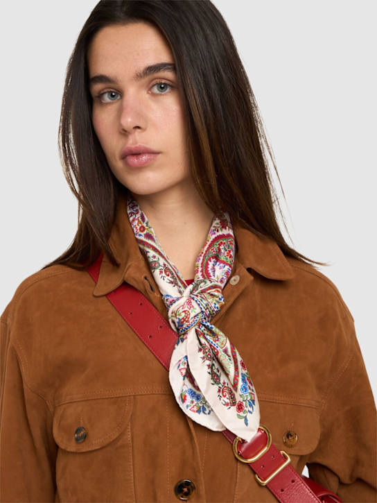 Etro: Turandot printed silk scarf - women_1 | Luisa Via Roma