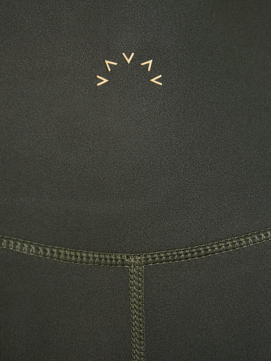 Varley: Shape free soft 25" high waist leggings - Dark Green - women_4 | Luisa Via Roma