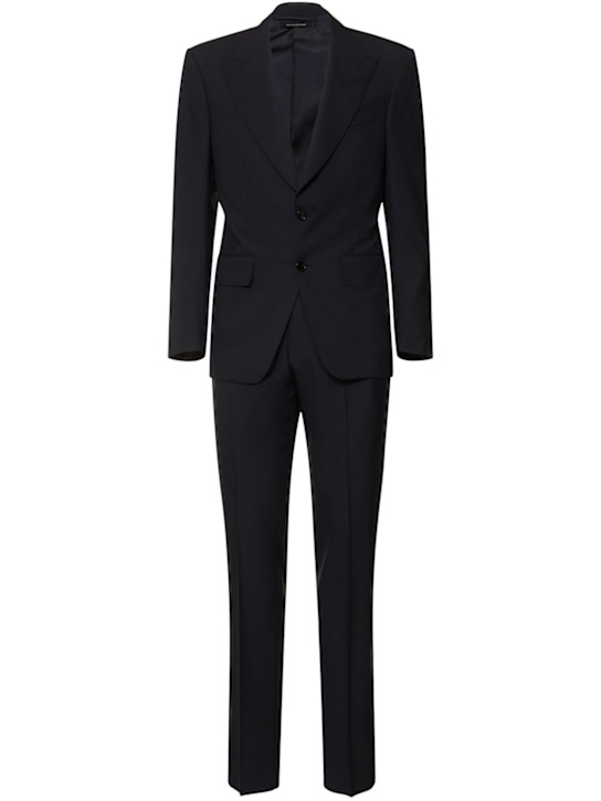Tom Ford: Dyllan super plain wool suit - men_0 | Luisa Via Roma