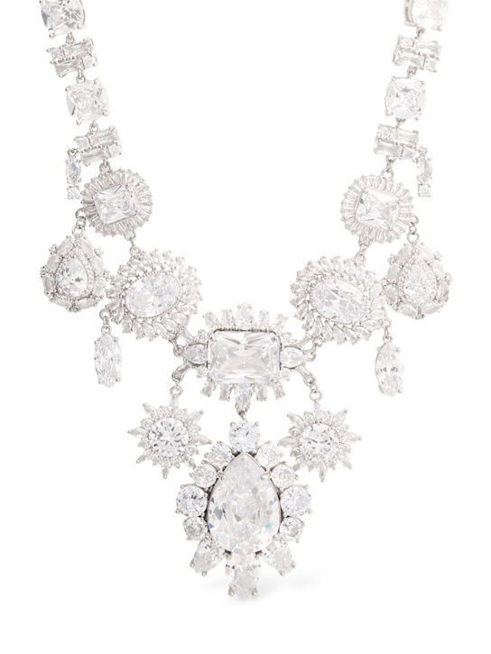 Rabanne: Royal collar necklace - Silver - women_0 | Luisa Via Roma