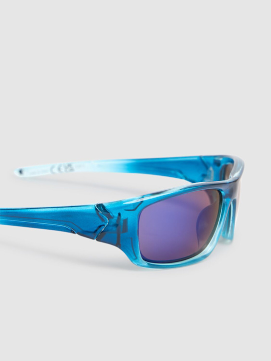 Molo: Gafas de sol redondas de policarbonato - Azul - kids-boys_1 | Luisa Via Roma