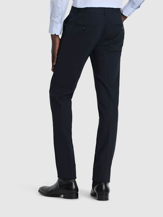 Dsquared2: Tokyo wool blend suit - Navy - men_3 | Luisa Via Roma