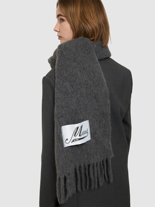 Marni: Brushed alpaca scarf - women_1 | Luisa Via Roma