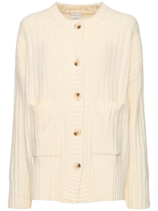 Varley: Pensdale relaxed knit jacket - women_0 | Luisa Via Roma