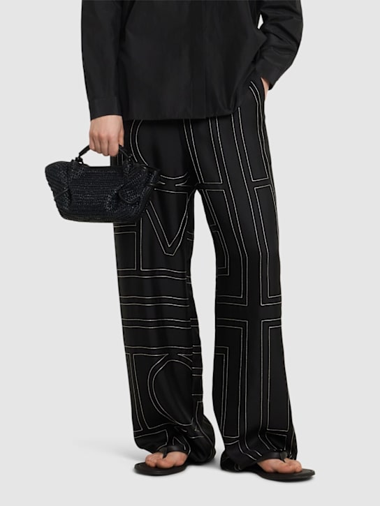 Hereu: Mini Arta raffia top handle bag - women_1 | Luisa Via Roma