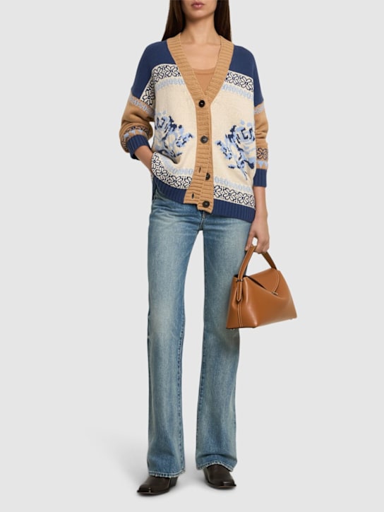 Weekend Max Mara: Henry cotton blend cardigan - women_1 | Luisa Via Roma