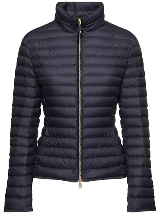 Moncler: Varax tech down jacket - women_0 | Luisa Via Roma