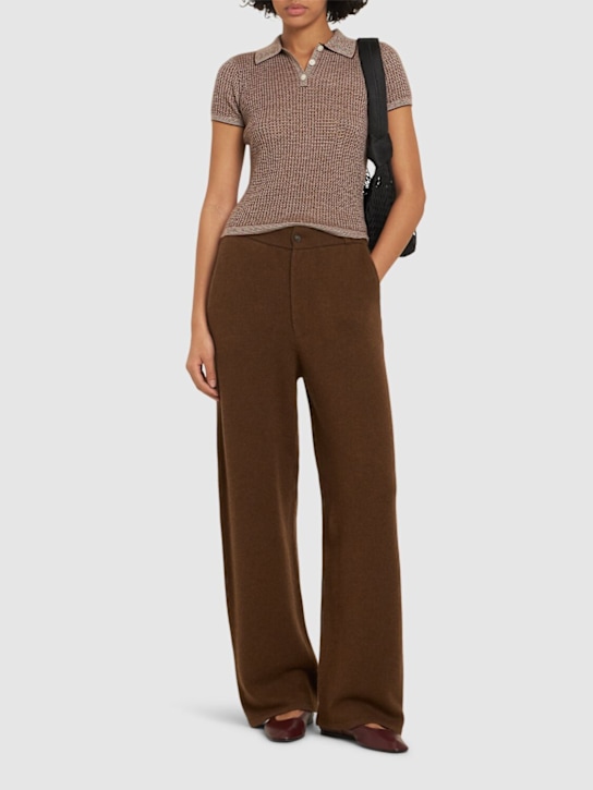 Guest In Residence: Shrunken cashmere polo - women_1 | Luisa Via Roma