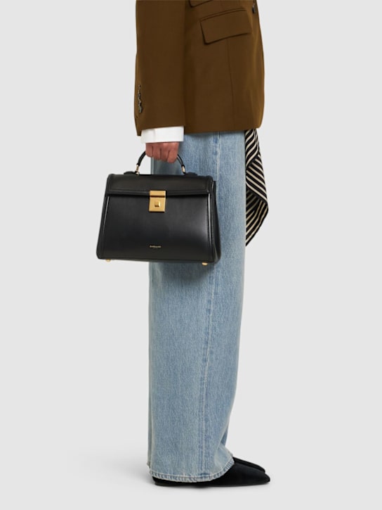 DeMellier: Midi Paris smooth leather top handle bag - women_1 | Luisa Via Roma