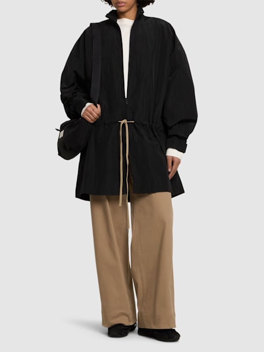 Fear of God ESSENTIALS: Ripstop mock neck jacket - women_1 | Luisa Via Roma