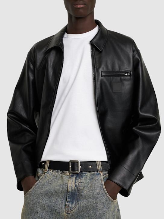 After Pray: Stud leather belt - men_1 | Luisa Via Roma