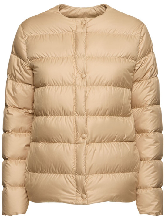 Moncler: Gerbeテックダウンジャケット - women_0 | Luisa Via Roma
