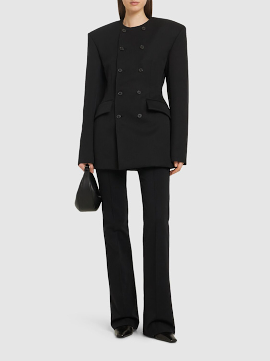 Wardrobe.nyc: RHW wool blend blazer mini dress - women_1 | Luisa Via Roma