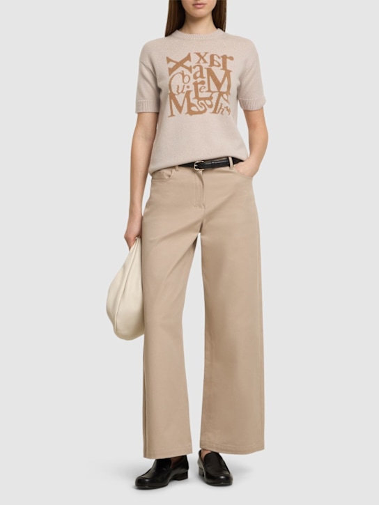Marianna denim wide leg mid-waist jeans - Thumbnail 2