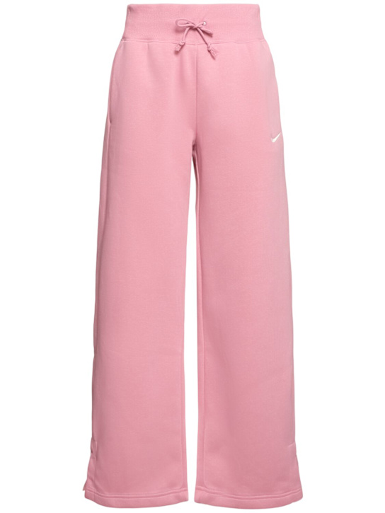 Nike: Pantaloni Phoenix in pile - women_0 | Luisa Via Roma