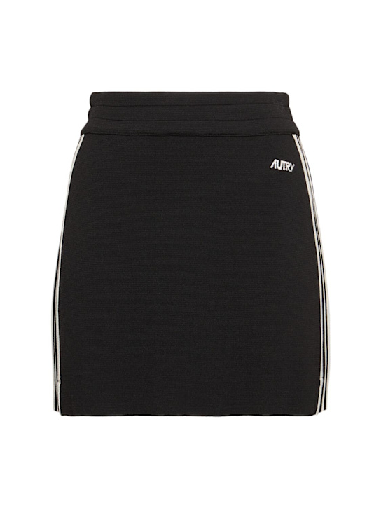 Autry: Gonna in maglia - Nero - women_0 | Luisa Via Roma