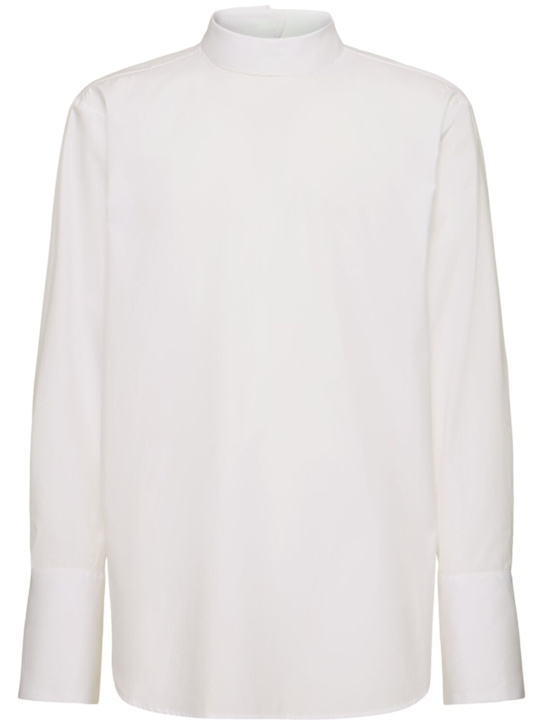 Dries Van Noten: Corsino cotton shirt - men_0 | Luisa Via Roma