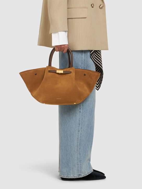 DeMellier: Midi New York suede tote bag - women_1 | Luisa Via Roma