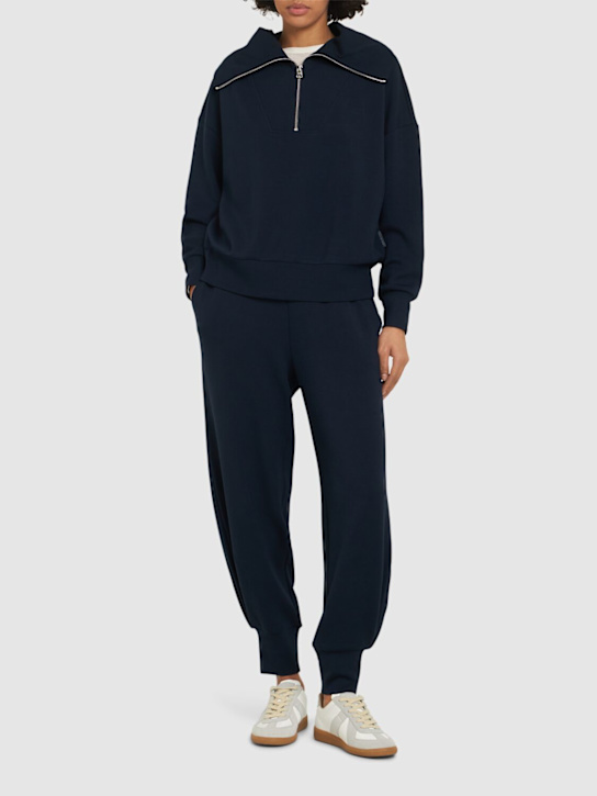 Varley: Catherine half zip sweatshirt - women_1 | Luisa Via Roma