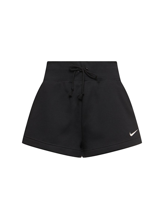 Nike: Shorts in felpa Phoenix Fleece - women_0 | Luisa Via Roma