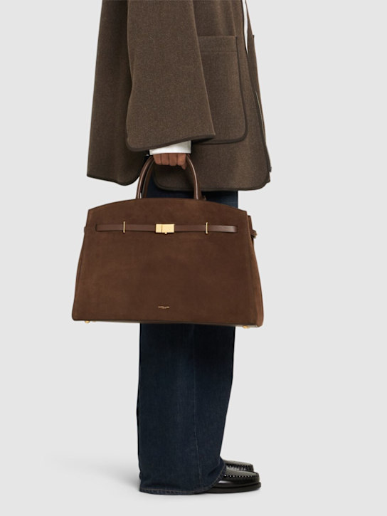 DeMellier: The  Hudson suede top handle bag - women_1 | Luisa Via Roma