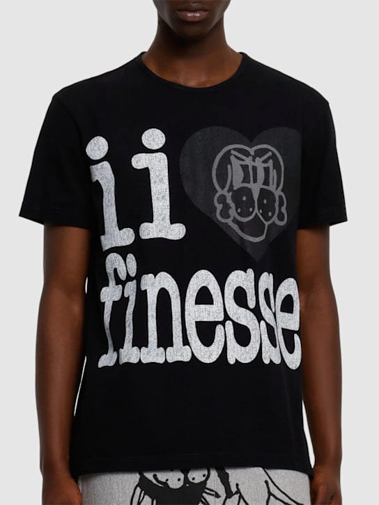 CHITO: II Heart Finesse t-shirt - Black - men_2 | Luisa Via Roma