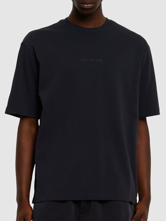 Jordan: Air Jordan cotton jersey t-shirt - men_2 | Luisa Via Roma