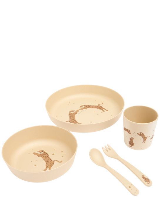 Konges Sløjd: Tableware set - Beige - kids-boys_0 | Luisa Via Roma