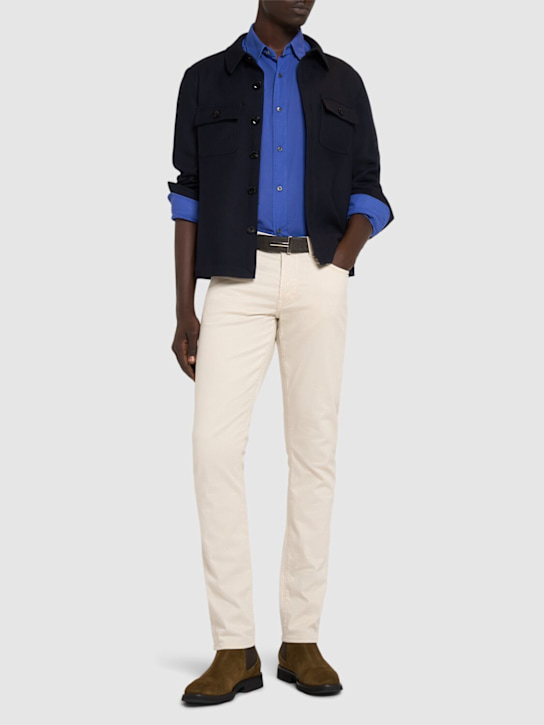 Tom Ford: 精制棉质薄纱衬衫 - men_1 | Luisa Via Roma